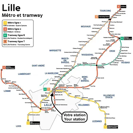 Hypercentre Equipped For 2 People!